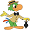 José Carioca para Colorir